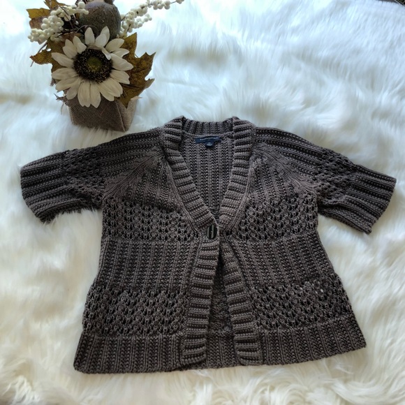 Banana Republic Short sleeve brown sweater XS - Picture 3 of 8